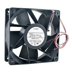 Ventilador axial DC 48 V con doble rodamiento de bolas