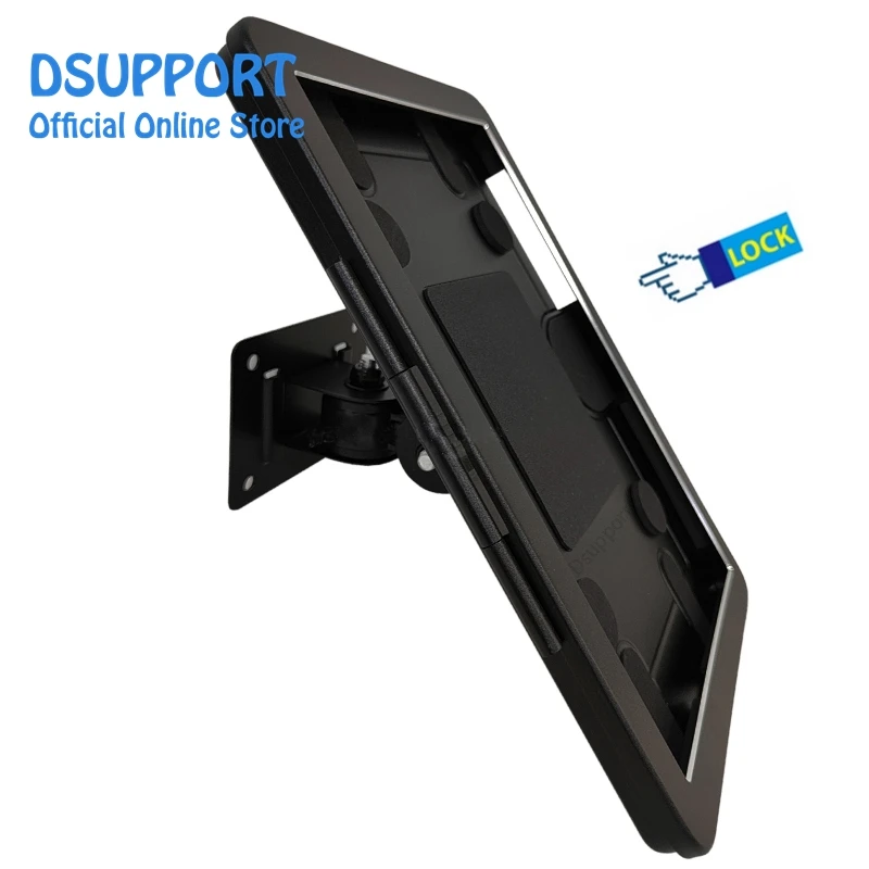 Soporte antirrobo de montaje en pared para Samsung Galaxy Tab S8 + de 12,4 pulgadas, soporte de exhibición de diseño antirrobo para tableta y PC de aleación de aluminio - imagen 4