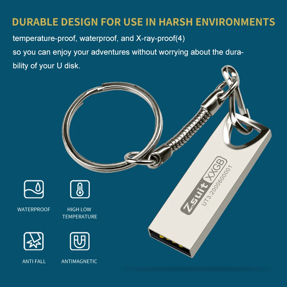 Pendrive USB 3.0 Metálico 64GB - 10 uds - imagen 4