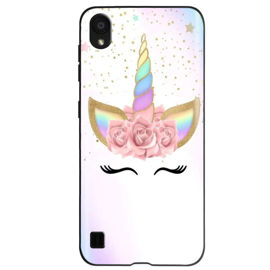 Funda pintada a la moda para ZTE Blade A5 2019, parachoques suave de silicona TPU negro a prueba de golpes para ZTE A5 (2019) BladeA5 A 5 Funda - imagen 4