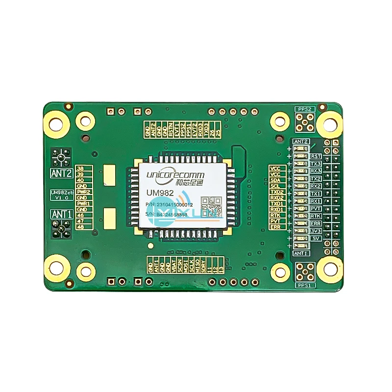 Módulo de posicionamiento direccional diferencial UM982 GNSS RTK, Estación Base de alta precisión, Compatible con BD982, BD990, BD990