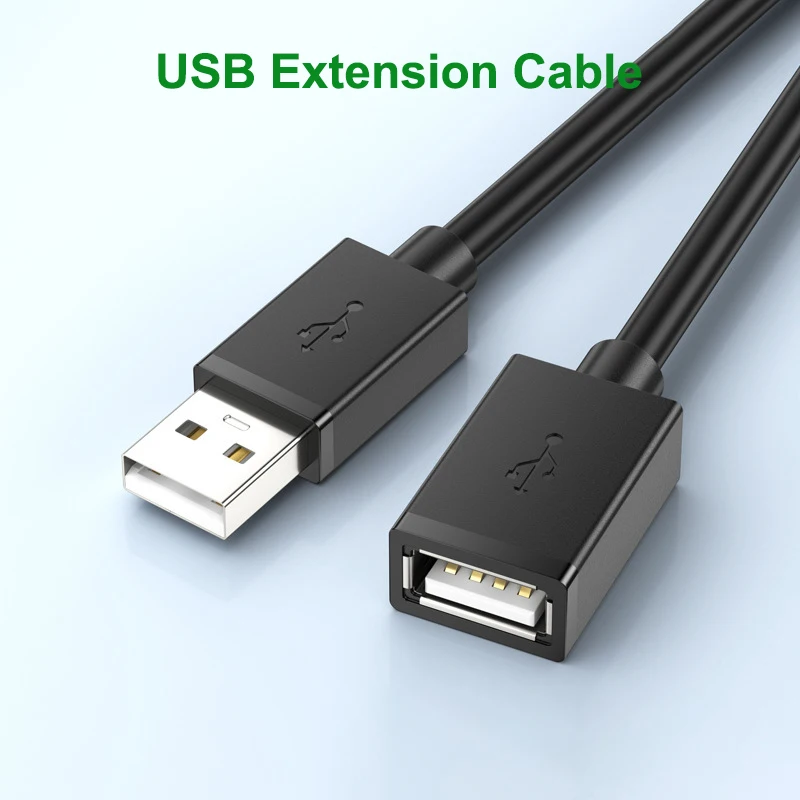 Cable Extensión USB 2.0 Macho-Hembra para PC, TV y Disco U - imagen 2