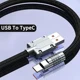 USB To TypeC Black