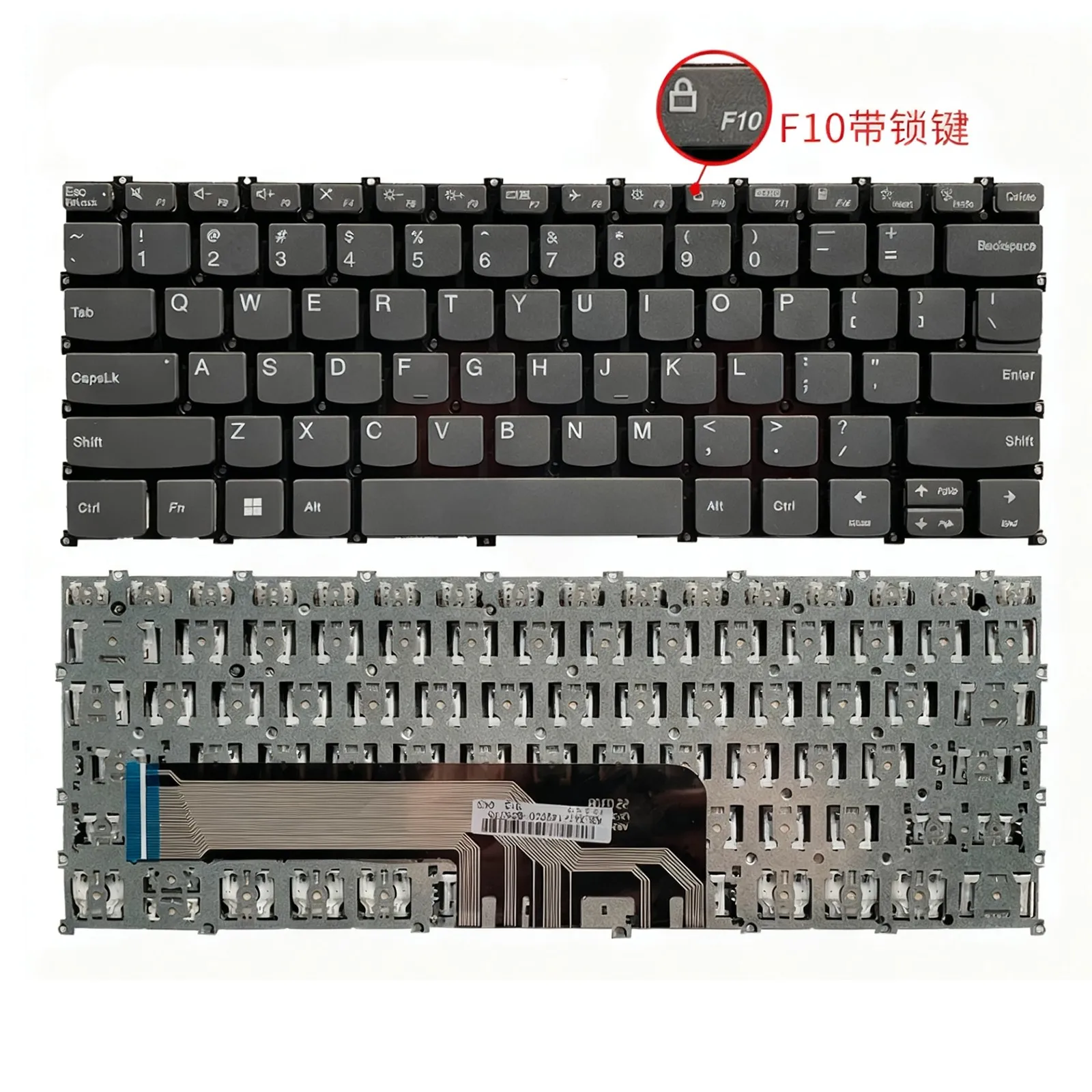 Diseño US RU SP para Lenovo Flex 5-14ALC05 Flex 5-14ARE05 Flex 5-14IIL05 Flex 5-14ITL05 teclado para portátil - imagen 2