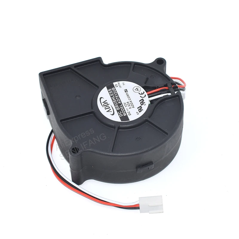 Para ADDA 7530 AD7512UB DC12V 0.52A 7CM tres línea turbo ventilador - imagen 5