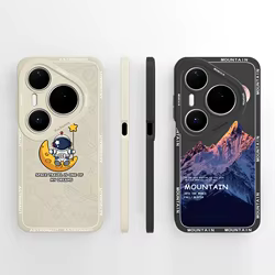 Funda Silicona Huawei Pura 80 Pro Plus Ultra 5G – Astronauta