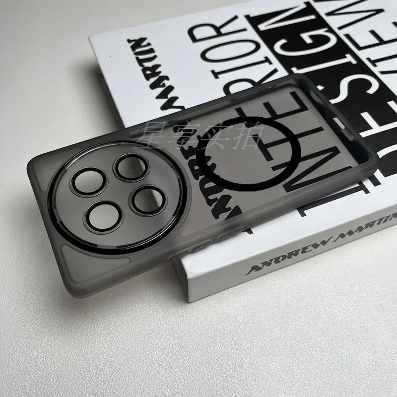 Para OPPO Realme 13 12 11 Pro Plus funda suave TPU transparente lente magnética funda protectora trasera para Realme 13 12 Plus Shell - imagen 2