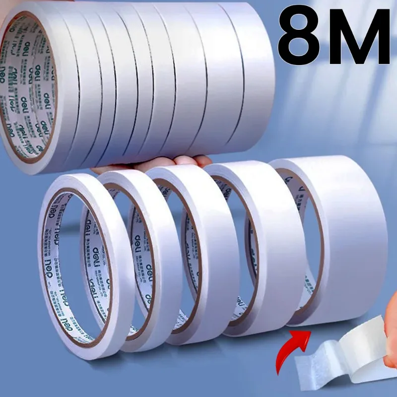 Cinta adhesiva de doble cara para manualidades, suministros para manualidades, fotografía, álbum de recortes, fabricación de tarjetas, envoltura de regalo, sello, artes, hogar