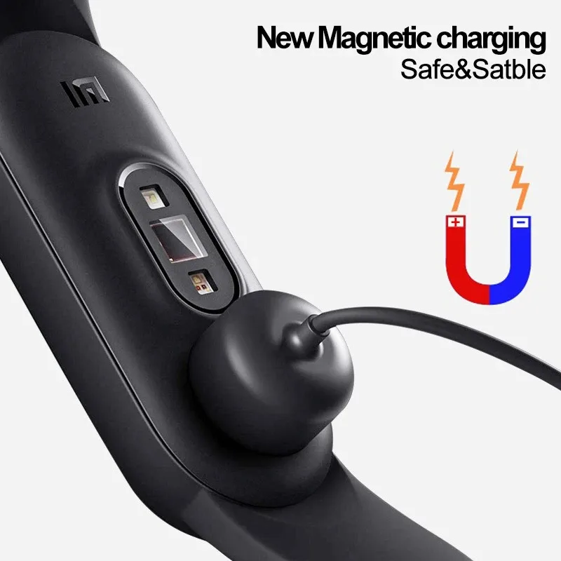 Cargador magnético para Xiaomi Mi Band 8 7 6 5 4 3 Cable de carga USB para MiBand 2 Cable de carga para cargadores de pulsera inteligente - imagen 3