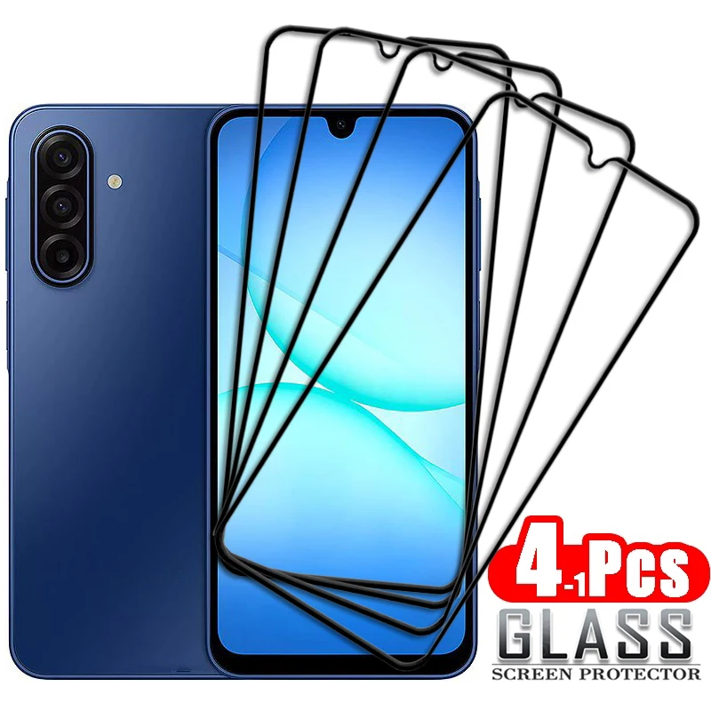 4-1 Uds vidrio para Samsung Galaxy A17 vidrio templado Samsung Galaxy A17 Protector de pantalla HD película protectora de teléfono Samsung A17 5G - imagen 2