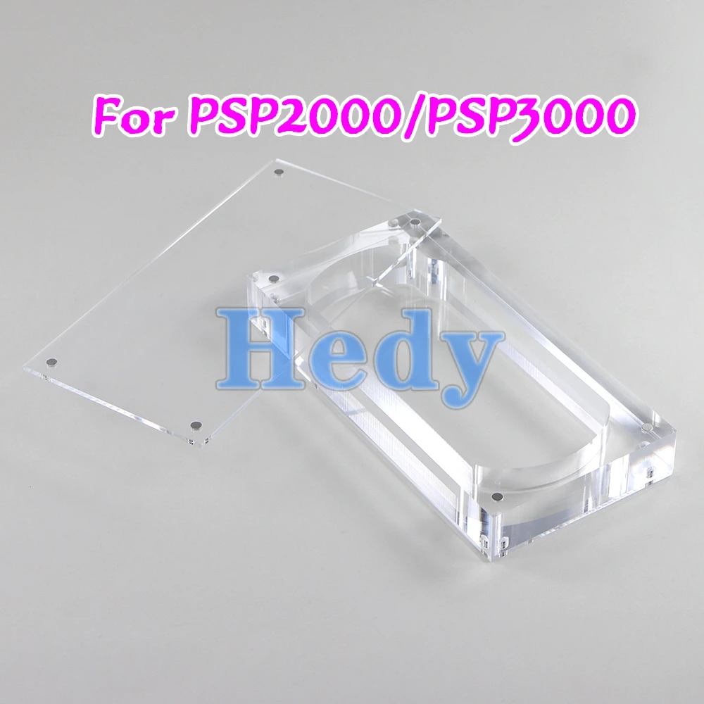 Protector de caja de acrílico transparente para consola Sony PSP2000 PSP3000, vitrina transparente para PSP 1000, 1 unidad - imagen 4
