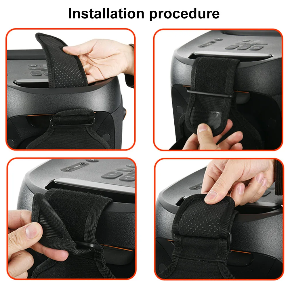 Soporte de almacenamiento para colgar micrófono, bolsa organizadora para micrófono, bolsa de almacenamiento para JBL PartyBox, accesorios para micrófono inalámbrico - imagen 5