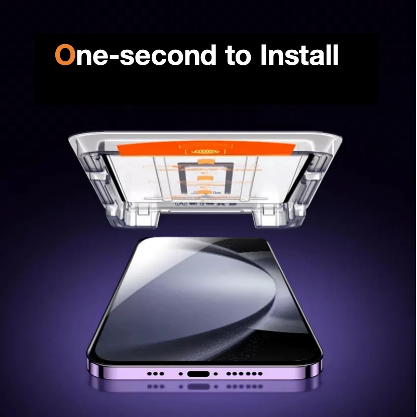 2 uds para Samsung Galaxy S24 Ultra S21 S22 S23 Plus z-fold 5 4 3 A55 A32 A54 A33 A35 5G Protector de pantalla de vidrio templado con Kit - imagen 4