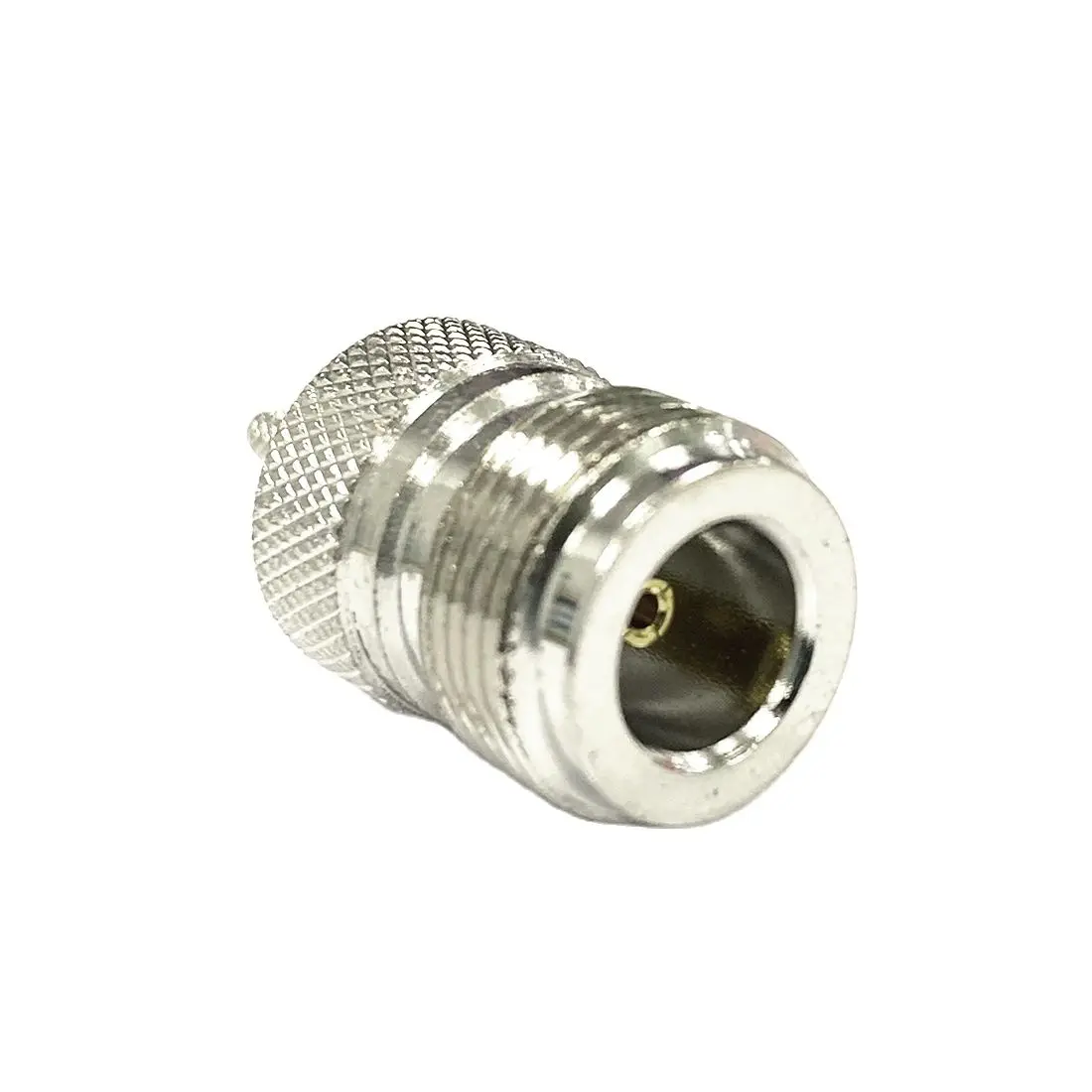 Conector hembra tipo N, conector coaxial RF, engarce para Cable RG316 RG174, níquel recto, venta al por mayor, envío rápido para WIFI, 1 ud. - imagen 4
