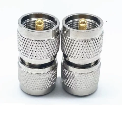 SO239 PL259 UHF macho hembra a UHF macho hembra conector RF adaptador de alta calidad - imagen 2