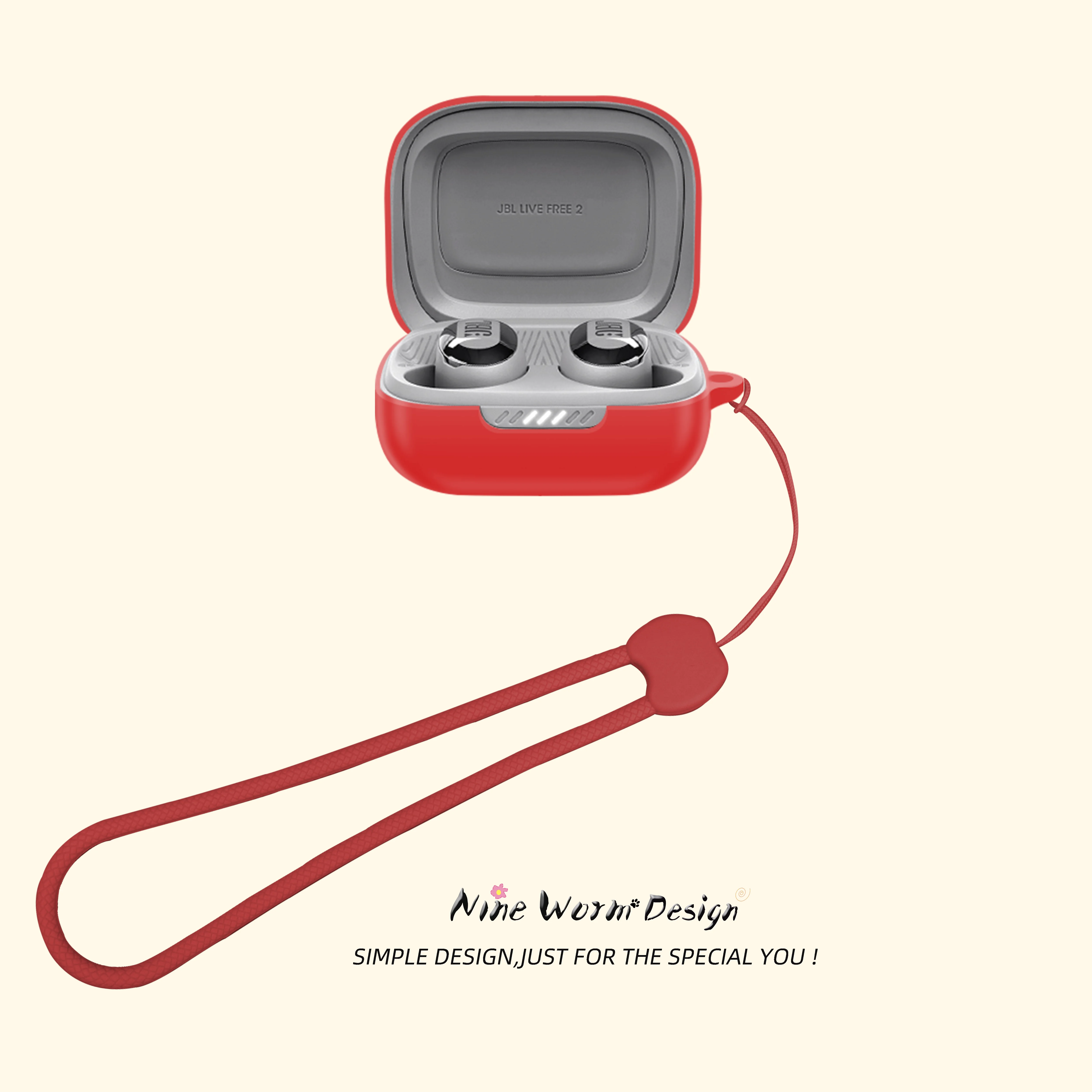 Para JBL Live Free 2 TWS funda protectora para auriculares Live Free2 anticaída silicona suave auriculares inalámbricos Bluetooth transporte - imagen 5