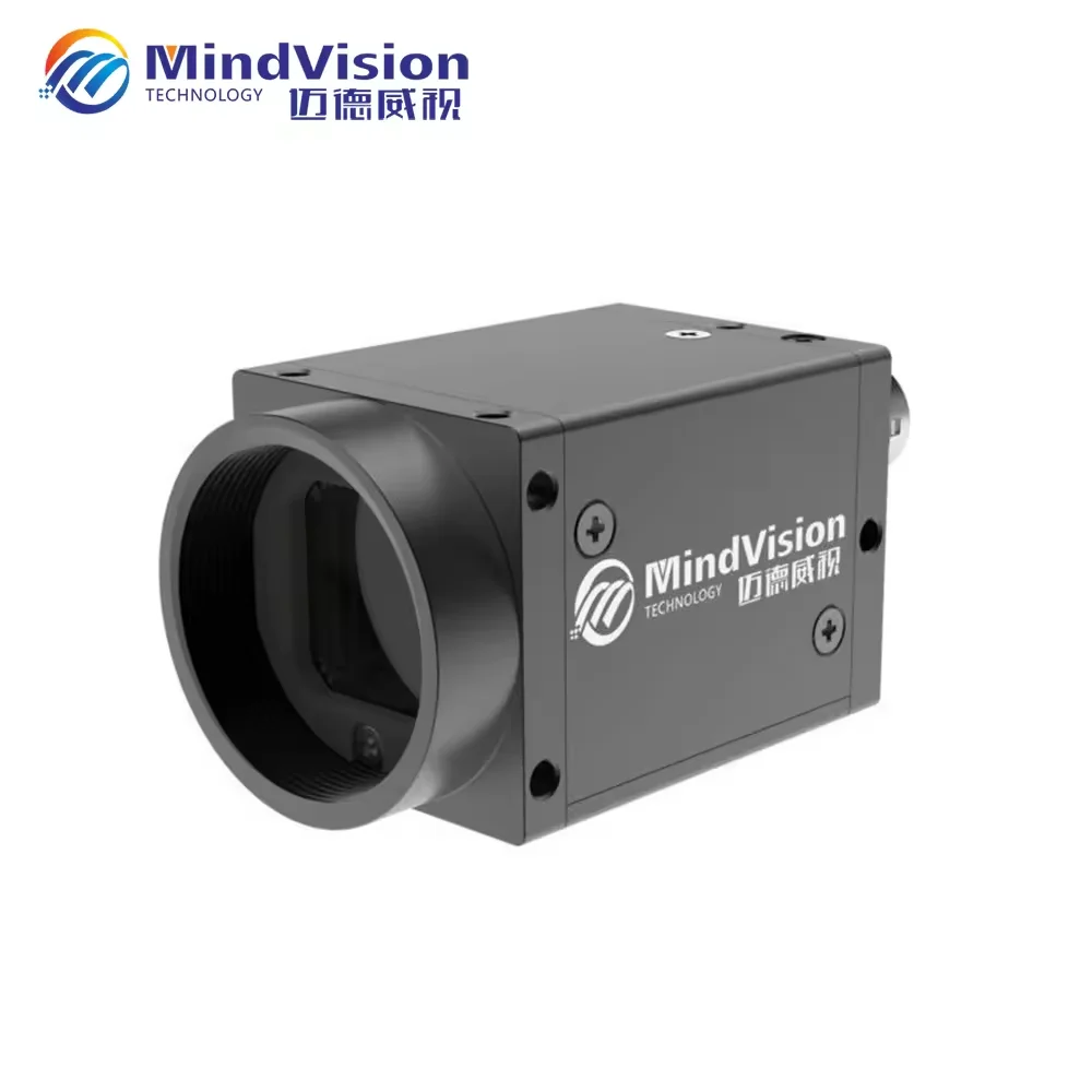 MindVision MV-GE130RC 1/3" 1.2MP Cámara industrial Visión artificial Obturador enrollable