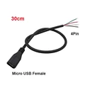 Micro USB Female 4P