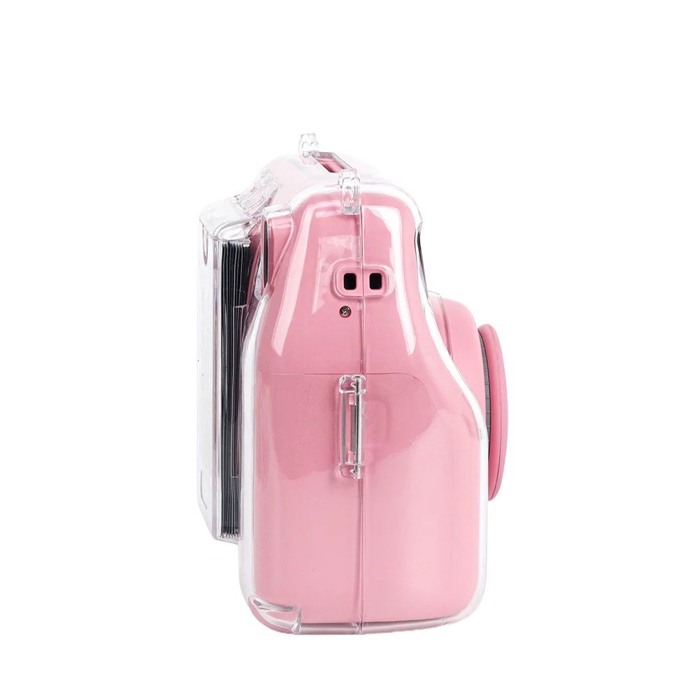 Cristal transparente cubierta protectora para Fujifilm instax mini se con almacenamiento de fotos cámara instantánea caso anti Scratch a prueba golpes - imagen 5