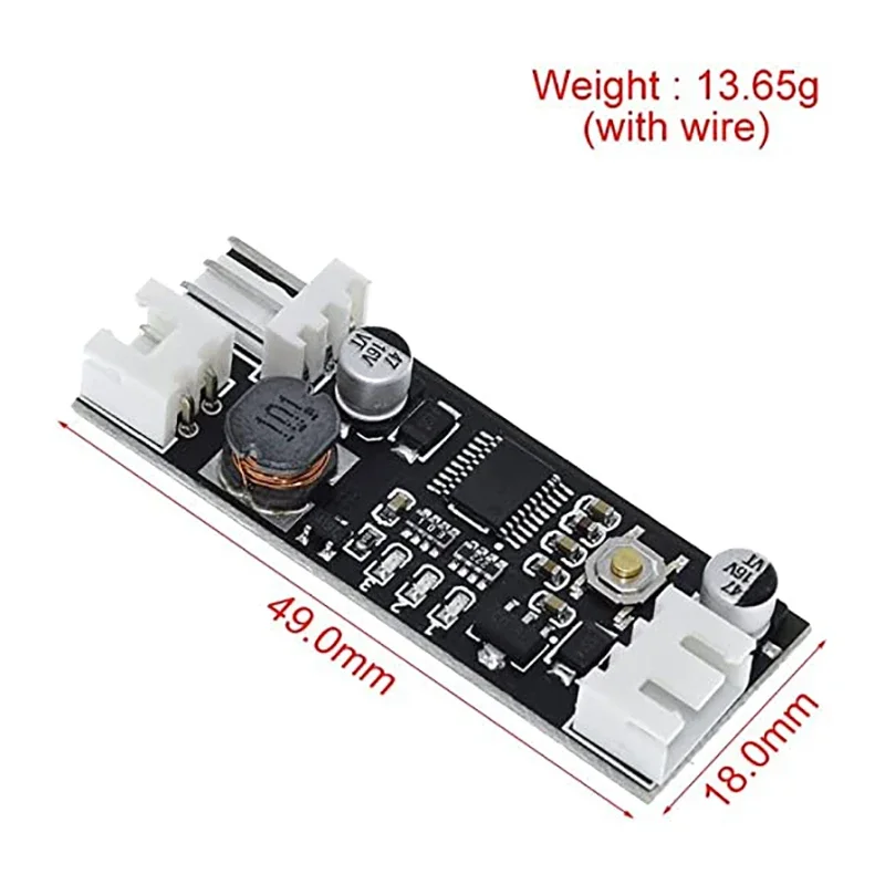 Temperature Controller B 50K 3950 Noise Reduction Module Speed Controller Computer Single Fan Control Wire 12V 0.8A DC PWM 2 3 - imagen 5