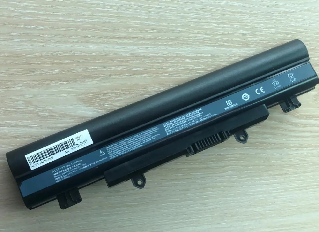 Batería del ordenador portátil AL14A32 para Aspire E1-571 E5-571 E5-411 E5-421 E5-511 E5-521 V3-472 V3-572 E14 E15 Touch Extensa 2509 2510 - imagen 2