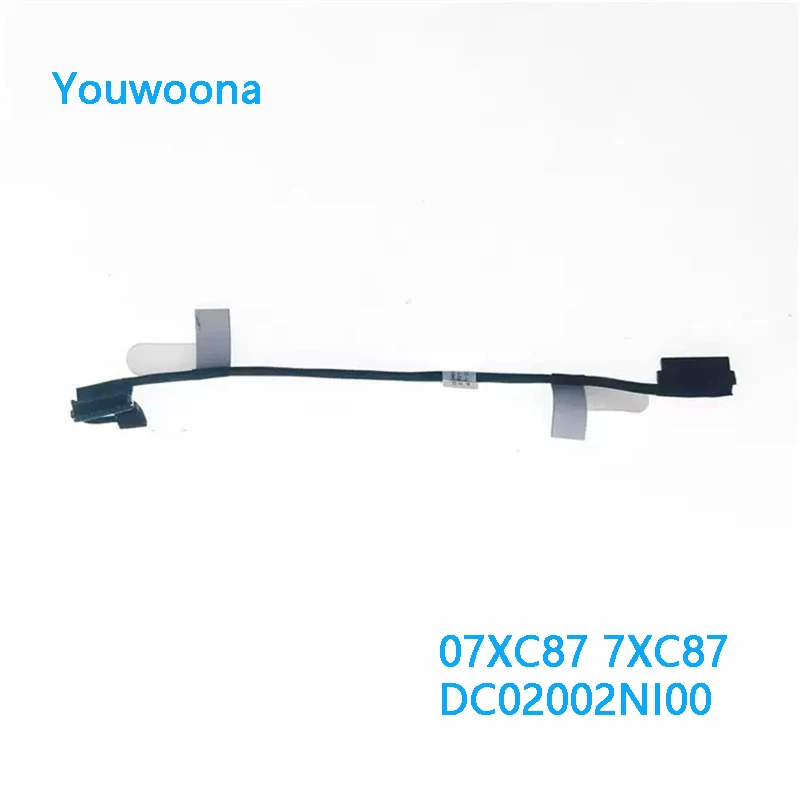 Nuevo Cable de batería Original para ordenador portátil Dell Latitude 7480 7490 E7480 E7490 P73G DC02002NI00 7XC87 07XC87 conector de batería
