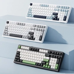 Teclado Mecánico F99 Inalámbrico Hot-Swap RGB Bluetooth