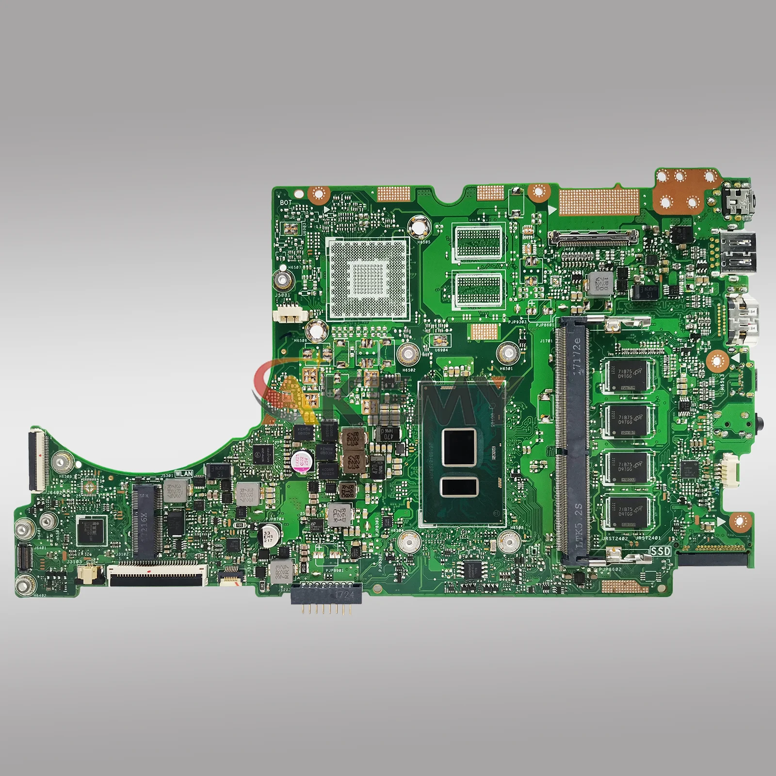 Placa base para ordenador portátil UX410UA para ASUS UX410UQR UX410UV U4000U RX410 UX410UAK UX410UQ UX410UQK UX410UFR con CPU I3 I5 I7 - imagen 3