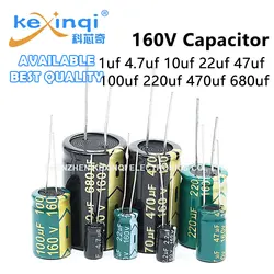 Condensador Electrolítico Aluminio 160V DIP Radial 1 µF a 680 µF