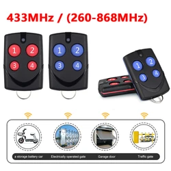 Mando garaje universal 433MHz multicanal antigolpes para puertas