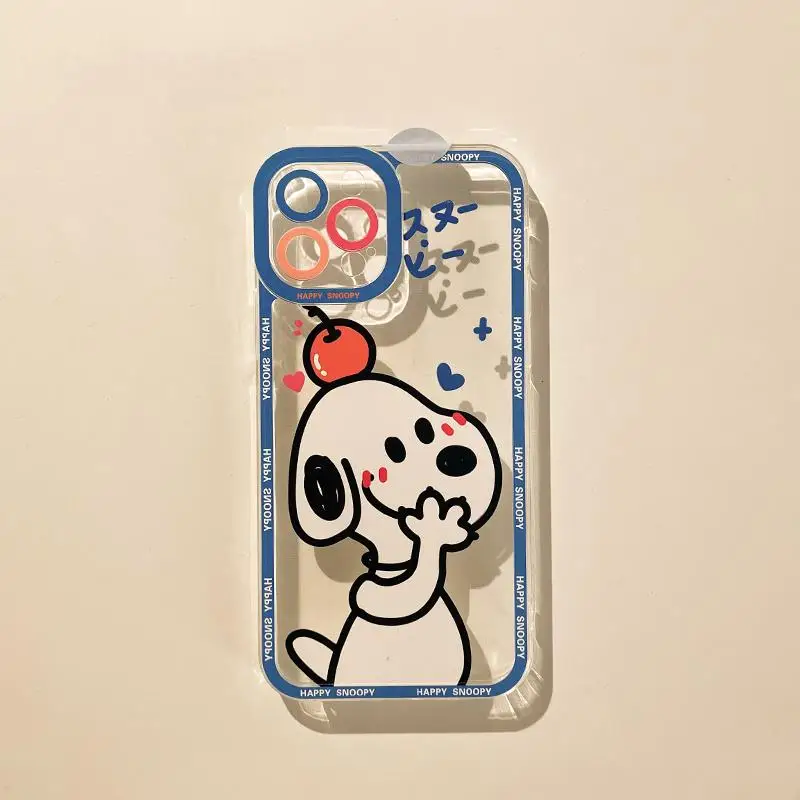 Funda S-Snoopy de dibujos animados de Anime para Xiaomi Redmi Note 13 Pro 5G 12 4G 11 10 8 12 13 Pro Plus 12S 11S 10S Redmi 14C 13C 12 13 - imagen 5