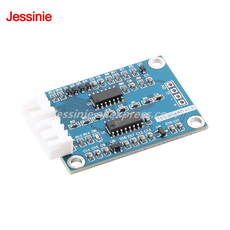 1-5 uds Sensor TDS señal analógica conductividad de agua sólida disuelta detección de líquido Monitor de calidad 1000ppm para Arduino 51/STM32 - imagen 3