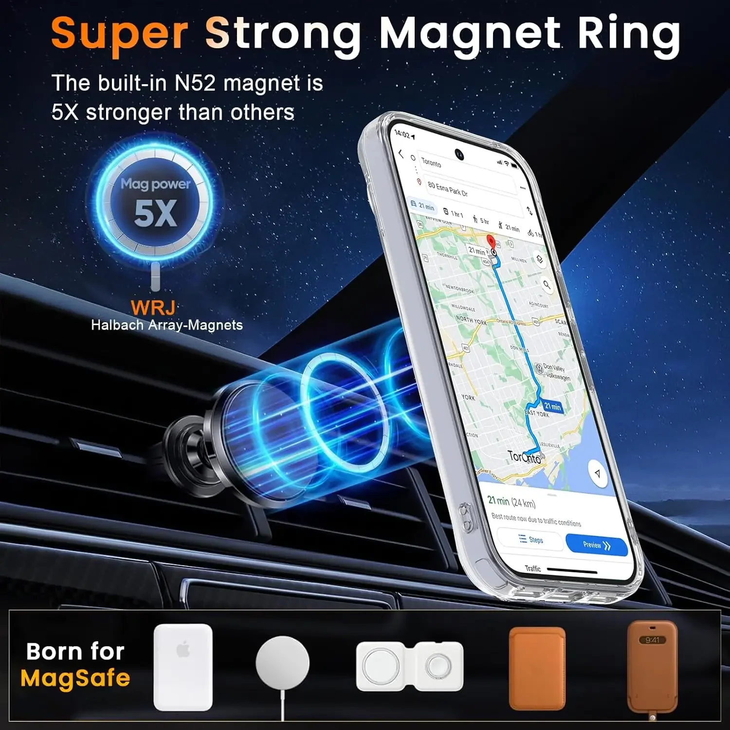 Funda suave transparente delgada de cristal magnético TPU para Google Pixel 8 9 10 Pro XL 10Pro 9Pro 8Pro 9A 8A Magsafe cubierta de teléfono transparente - imagen 5