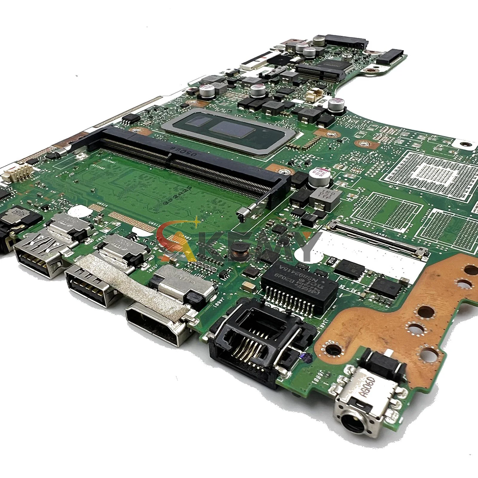 Placa base para ordenador portátil X545FA para ASUS VivoBook X545FA X545FJ X545F X545FB placa base para portátil con 10. a generación I3 i5 i7 101% pruebas OK - imagen 4