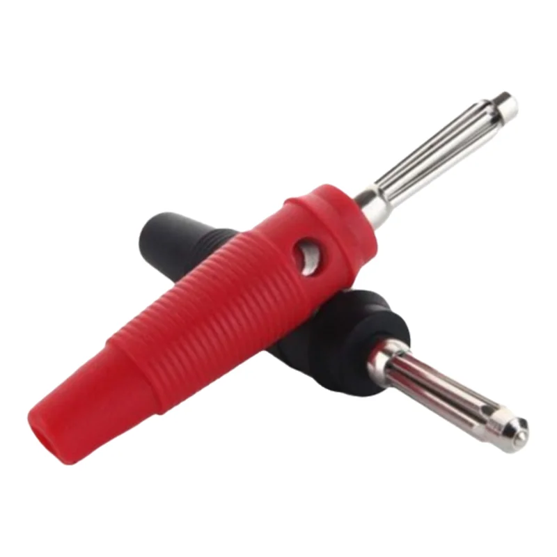 Conector Banana Apilable 4mm 32A Rojo y Negro - Sin Soldadura Lateral - imagen 3