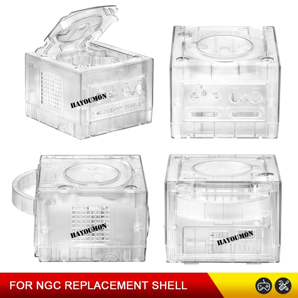Nueva carcasa de repuesto transparente azul cielo para consola de juegos Gamecube NGC GC DOL-101 DOL-001 consola de juegos Dropshippi - imagen 4