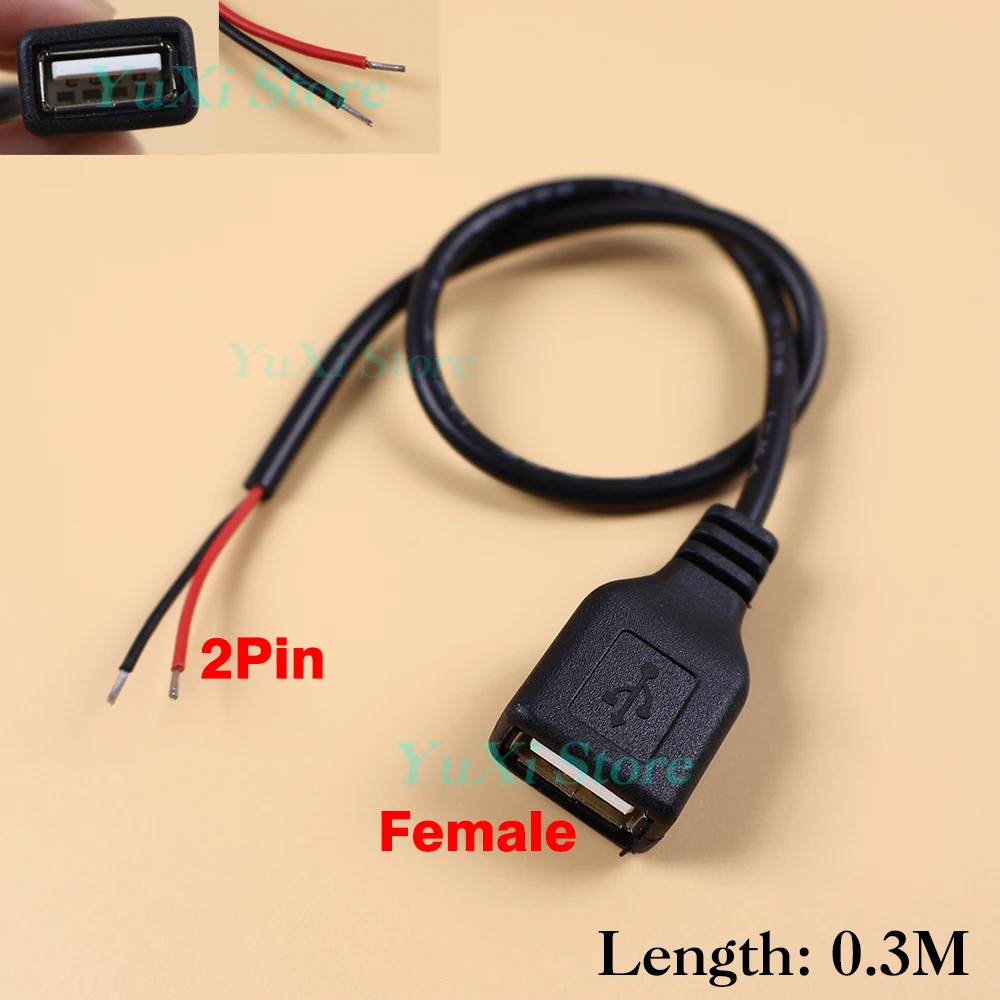 0.3M 2Pin Female