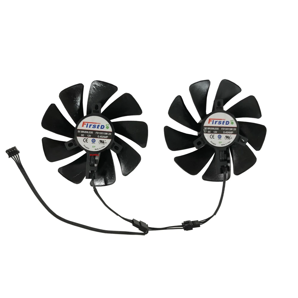 Ventilador de tarjeta de vídeo, Enfriador de GPU, 95mm, para Radeon Powercolor RX 6600 XT RX6600XT Red Devil, reemplaza FD10015H12S - imagen 5