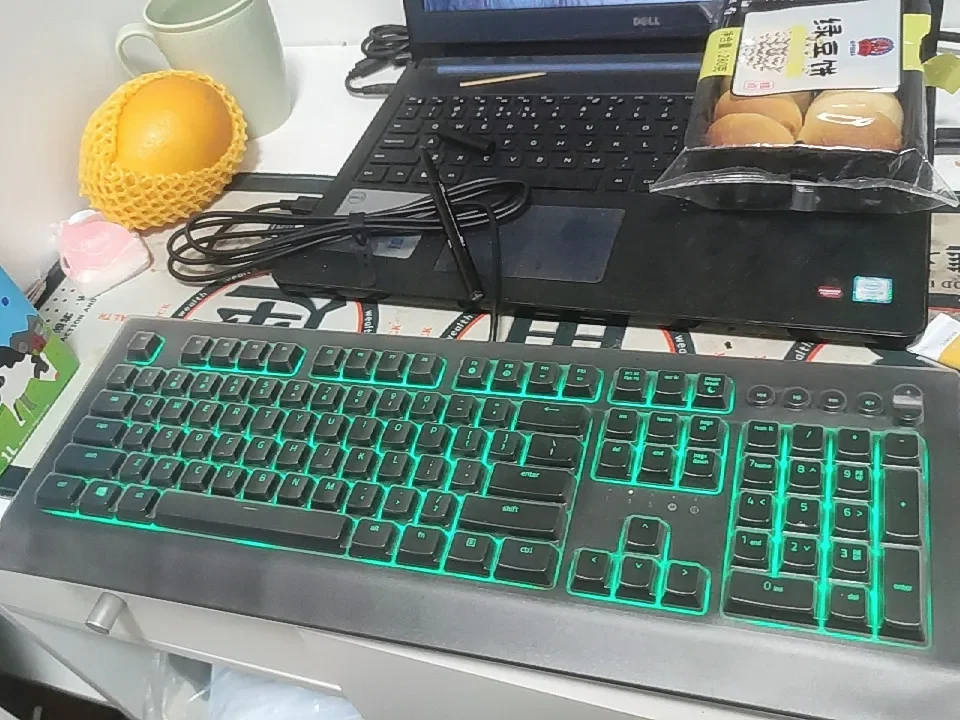 Película transparente de la cubierta del teclado de Tpu para Razer Cynosa V2 juegos por cable RZ03-0340 104 teclas - imagen 2