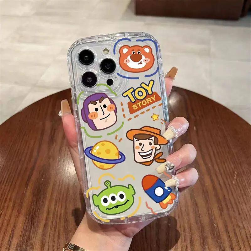 Toy Story Woody Buzz Lightyear funda para Samsung Galaxy Note 20 Ultra A04 A05S A03S A12 A13 A22 A31 A32 A33 A50 A51 A71 A72 A73 - imagen 3