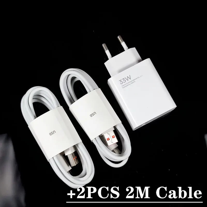EU 2PCS 2M cable