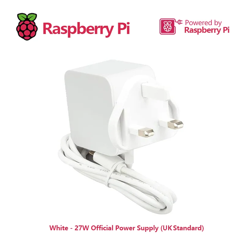 Fuente de alimentación oficial Raspberry Pi 5 27W Adaptador USB-C 5.1V 5A con soporte estándar PD - imagen 5