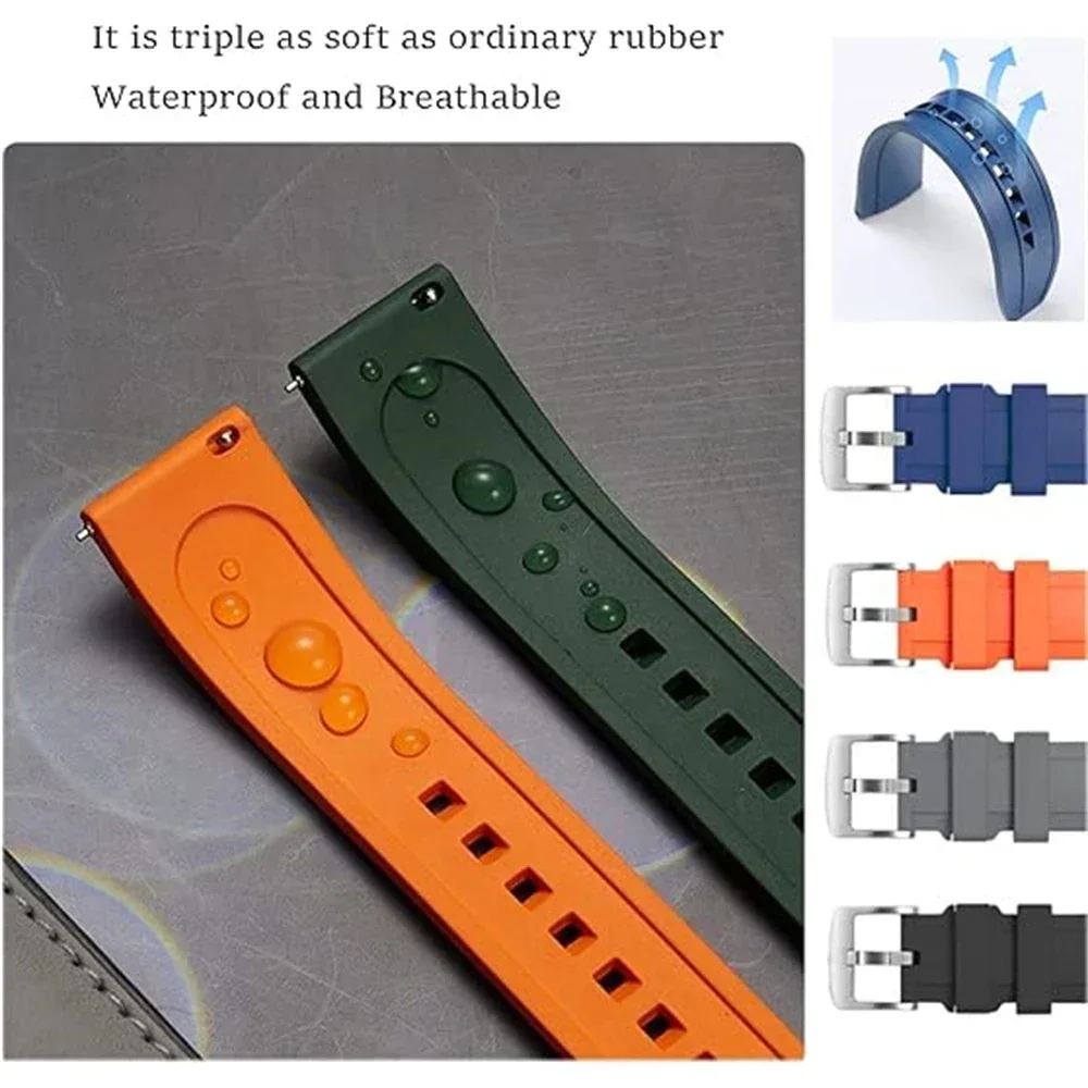 Correa de diseño curvo para reloj inteligente POLAR IGNITE 3 2/Vantage V3 M2 M / UNITE/GRIT X Pro/Pacer, pulsera de silicona de 22mm y 20mm - imagen 2