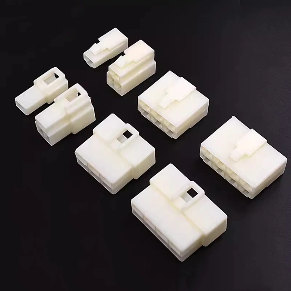 5 juegos de enchufe para vehículo eléctrico, motocicleta, conector para coche, conector de 6,3mm, 1P2P3P4P6P, enchufe macho hembra de alta corriente - imagen 4