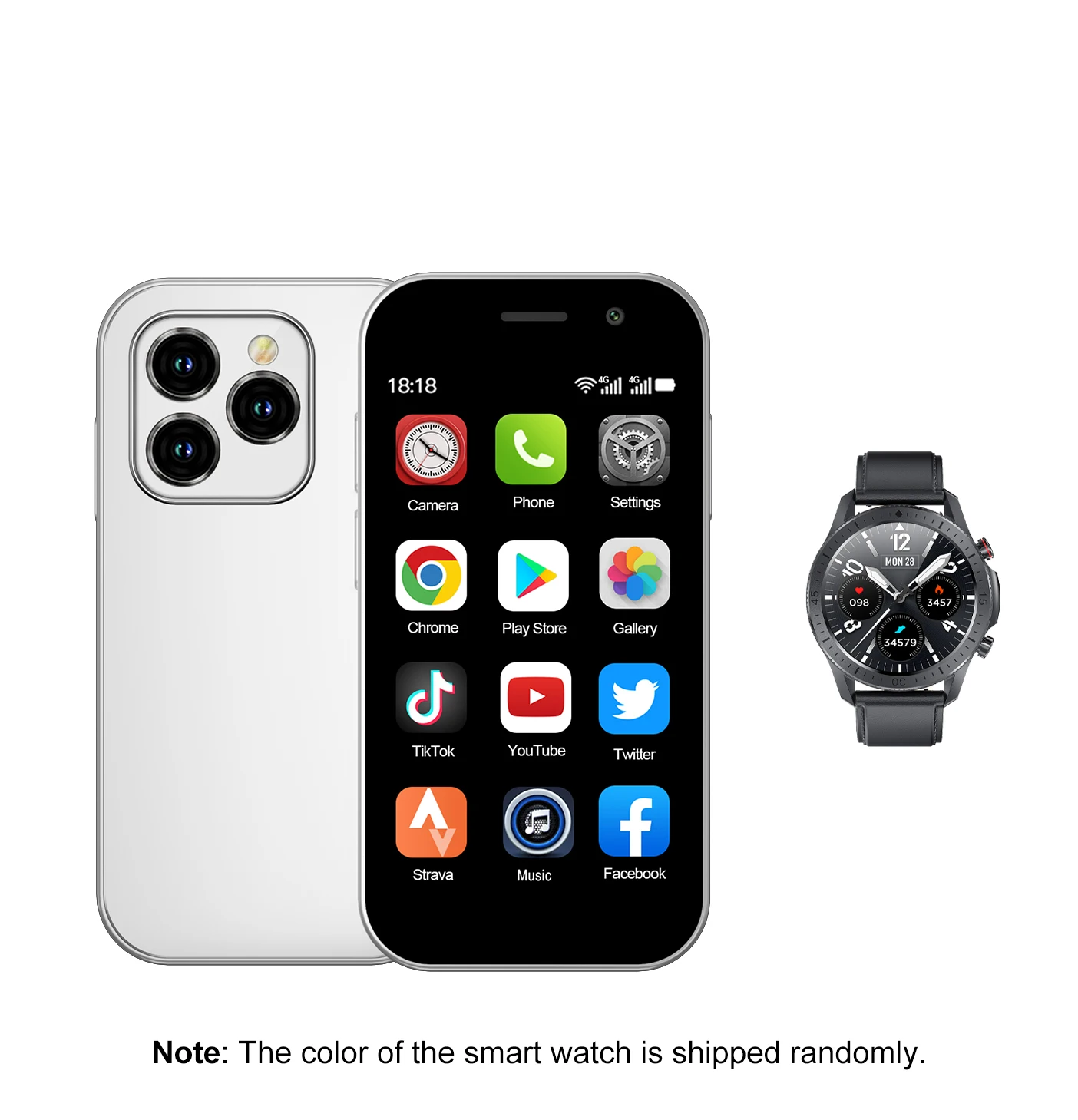 white N Smart Watch