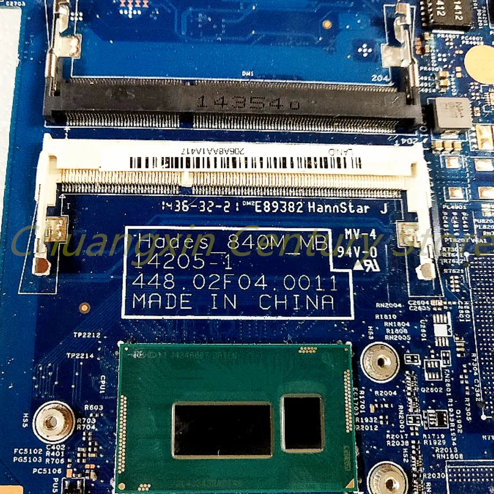 Placa base 14205-1 para portátil ACER Aspire VN7-571 VN7-571G con CPU: I3-4030U I5-4210U I7-4510U GPU: GTX850M 4GB 100% probado - imagen 4