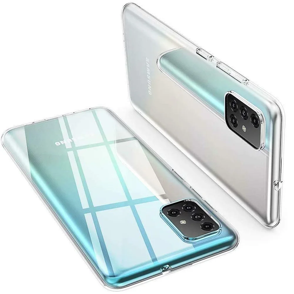 Funda de teléfono transparente para Samsung Galaxy A51 A71 4G, Fundas transparentes de TPU para teléfono Samsung A71 A51 5G - imagen 5