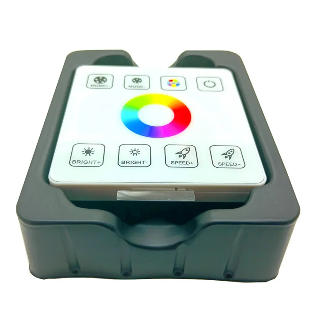5V 12V 24V 2,4G interruptor RF Control de atenuación 86 Panel táctil remoto para controlador de un solo Color/CCT/RGB/RGBW/RGBWC(RGB + CCT) tira de LED