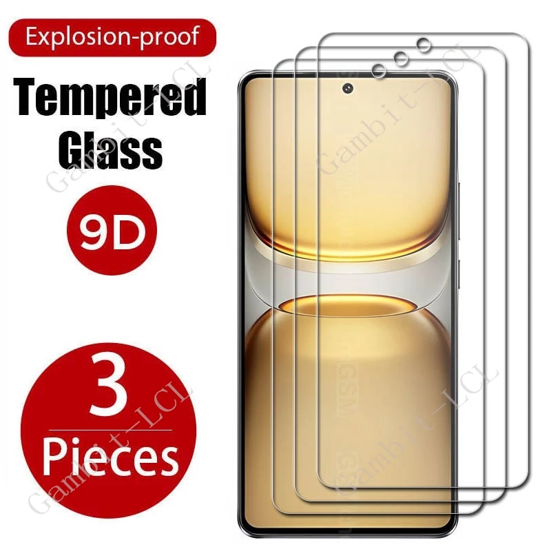 3 uds 9H HD vidrio templado Protector para Vivo iQOO Z10 Turbo + 6,78 "iQOOZ10Turbo Plus V2507A película protectora de pantalla