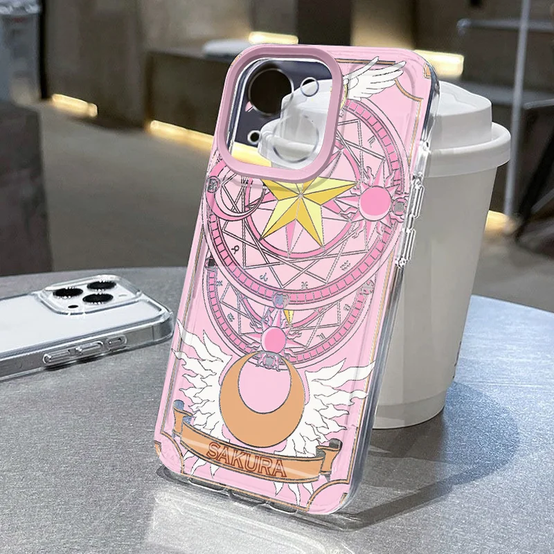 Cardcaptor Sakuras funda de teléfono para Xiaomi Mi 14 13 12 11 10 10T 14T Poco X6 F5 F4 X7 X4 X3 NFC Lite GT Pro 4G 5G cubierta trasera transparente - imagen 4